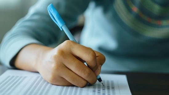 Taking immediate action, the Intermediate English exam was cancelled by the UP Board on the orders of the state government in 24 districts of the state where the paper leak took place. (Image used for representation).&nbsp;(GETTY IMAGES)