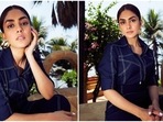 Mrunal Thakur cannot keep calm as the release date of her upcoming film Jersey's release date nears. She is eagerly waiting for the film to hit theatres and her excitement can be seen in her recent Instagram pictures wearing denim attire.
