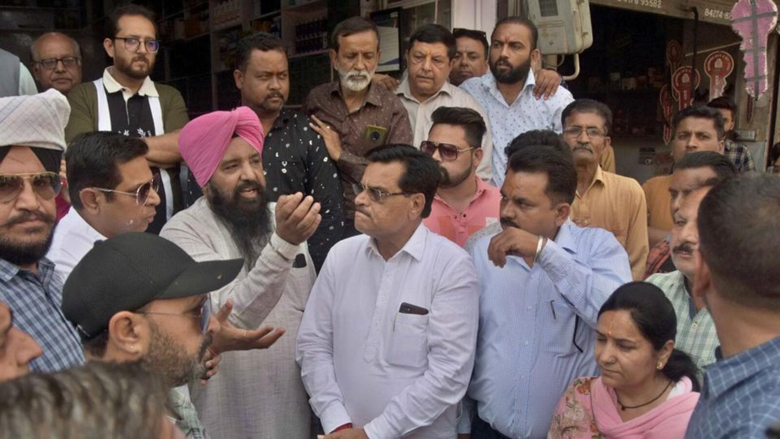 Ludhiana | Bagga inaugurates road construction project amid objections ...