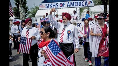 More than a dozen lawmakers, including Indian-American Congressman Raja Krishnamoorthi, have introduced a resolution in the House of Representatives to designate April 14 (Baisakhi ) of each year as the National Sikh Day. (AFP file)