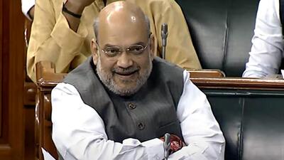 Union home minister Amit Shah. (ANI Photo) Union home minister Amit Shah. (ANI Photo)