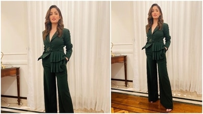 Yami Gautam has had a very hectic past couple of months with back to back promotions of her films A Thursday and Dasvi. The former received a great response from moviegoers and she is now occupied with the promotions of Dasvi. At a recent promotional event of Dasvi, the actor donned a foster green blazer suit. (Instagram/@yamigautam) Yami Gautam has had a very hectic past couple of months with back to back promotions of her films A Thursday and Dasvi. The former received a great response from moviegoers and she is now occupied with the promotions of Dasvi. At a recent promotional event of Dasvi, the actor donned a foster green blazer suit. (Instagram/@yamigautam)