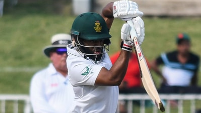 Temba Bavuma scored an unbeaten half-century (CSA/Twitter)