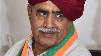 Gujjar leader Kirori Singh Bainsla. (PTI) Gujjar leader Kirori Singh Bainsla. (PTI)
