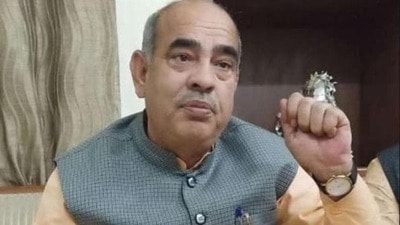 Haryana transport minister Moolchand Sharma (HT File)