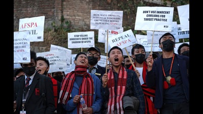 Human rights activists welcomed the Centre’s decision to remove Afspa but said they would continue to push for the complete repeal of the controversial legislation. (AP) Human rights activists welcomed the Centre’s decision to remove Afspa but said they would continue to push for the complete repeal of the controversial legislation. (AP)