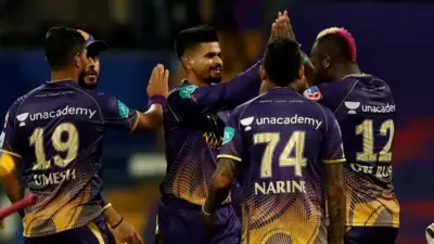 KKR players during IPL 2022. (IPL)