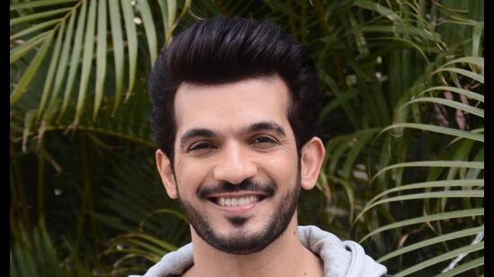 Arjun Bijlani on his visit to Lucknow (Suraj Kumar/HT)