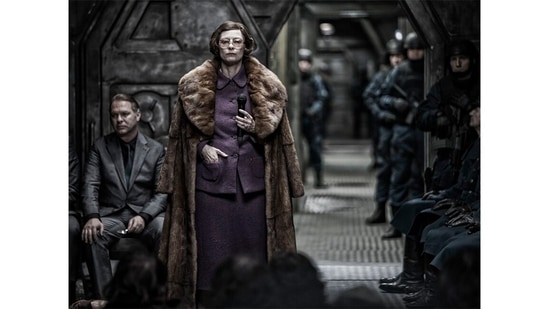 Perhaps, as the 2013 film Snowpiercer shows, the city of the future won’t be a city at all, but a constantly moving train, keeping the last of humanity alive as it trudges through a planet frozen over by climate change. Living will be a fight for power, resources and control of the train. And it doesn’t matter if you’re in First-Class or you’re one of the tailies. All life matters.(Courtesy The Weinstein Company)
