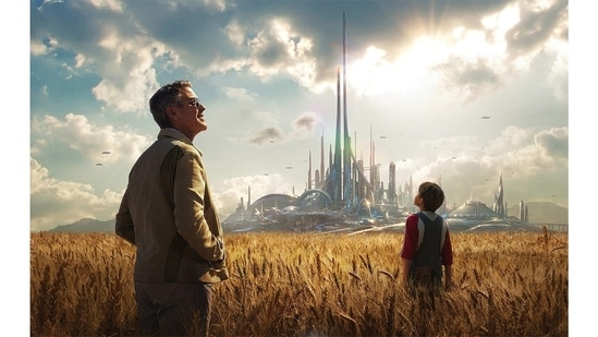 Many believe the 2015 film Tomorrowland was ahead of its time. But the city of huge robots and steel buildings and a sinister sense of always being watched, is familiar. Could innovators from the past and the present work together so mankind can have a future? And could that future be a comfortable one for all kinds of people?&nbsp;(Courtesy Walt Disney Pictures)