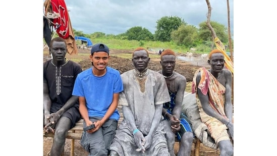 Mingling with the cattle-herding Mundari tribe in South Sudan, Yadav learnt the secret to their orange-brown hair: cow-urine baths. The urine acts as a bleach. “They Mundari are very protective of their cattle and depend on them for everything,” Yadav says. The whole point of being a traveller is to learn about customs and cultures first-hand, he adds, so he spends as much time he can with locals, trying regional delicacies and listening to stories of their way of life.