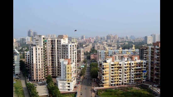 In FY 2020-21, the BMC had collected <span class='webrupee'>₹</span>5,094 crore against a target of <span class='webrupee'>₹</span>5,300 crore. (HT PHOTO)