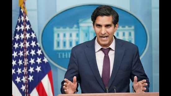 Daleep Singh, US deputy National Security Advisor, who warned of consequences for those trying to backfill sanctions on Russia, said the specific consequences are part of “private discussions”. (REUTERS) Daleep Singh, US deputy National Security Advisor, who warned of consequences for those trying to backfill sanctions on Russia, said the specific consequences are part of “private discussions”. (REUTERS)