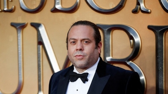 Actor Dan Fogler arrives for the world premiere of the film Fantastic Beasts: The Secrets of Dumbledore.(REUTERS)