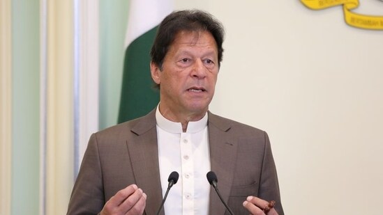 Pakistan prime minister Imran Khan.(Reuters)