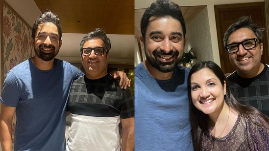 Rannvijay Singh visited Ashneer Grover at his residence.&nbsp;