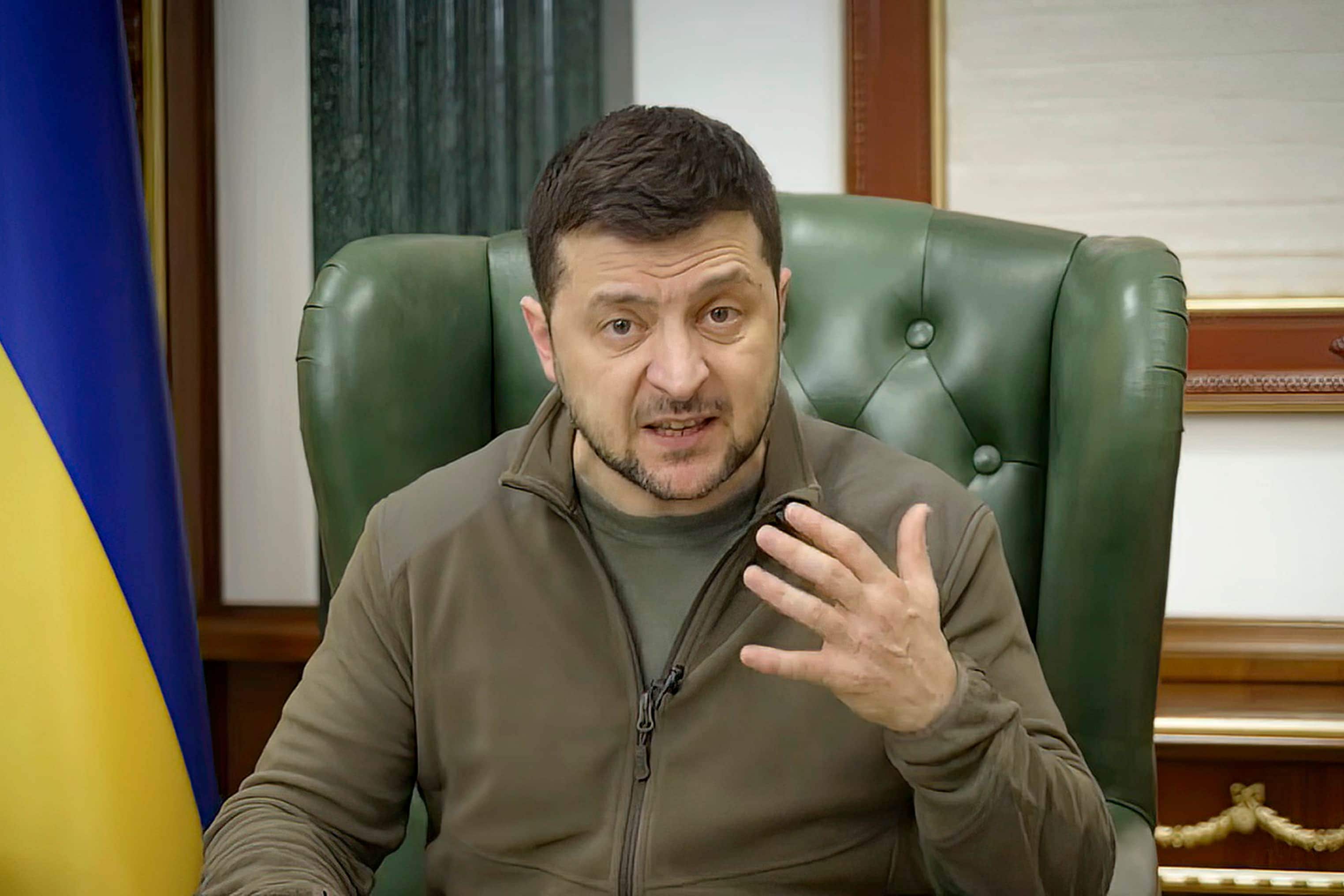 Ukrainian President Volodymyr Zelenskyy. (AP) Ukrainian President Volodymyr Zelenskyy. (AP)