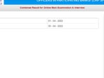 IBPS SO main results 2022: Institute of Banking Personnel Selection (IBPS) has declared the Combined main and interview results of Specialist Officers (CRP-SPL-XI) exam on its official website.