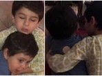 Saba Ali Khan shared pictures of Taimur Ali Khan and Jehangir Ali Khan.