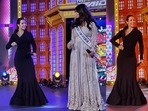 Malaika Arora and Harnaaz Sandhu dances to Chaiyaa Chaiyaa.