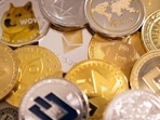 A representations of cryptocurrencies in this illustration taken, January 24, 2022. (REUTERS/Dado Ruvic/Illustration)