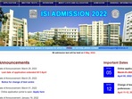 ISI admission 2022: Last date of registration extends till April 5, details here