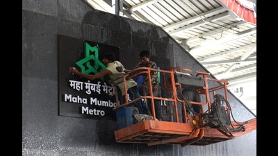 The MMRDA had earlier rechristened 15 of 17 stations on the Metro 2A corridor to make it more location-specific. (HT PHOTO) The MMRDA had earlier rechristened 15 of 17 stations on the Metro 2A corridor to make it more location-specific. (HT PHOTO)