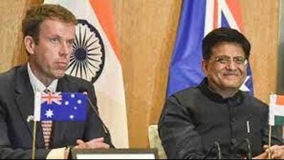 The India-Australia Economic Cooperation and Trade Agreement (IndAus ECTA) will be signed at a virtual ceremony by commerce minister Piyush Goyal and Australia’s trade minister Dan Tehan in the presence of Prime Minister Narendra Modi and his Australian counterpart Scott Morrison. (HT FILE PHOTO.) The India-Australia Economic Cooperation and Trade Agreement (IndAus ECTA) will be signed at a virtual ceremony by commerce minister Piyush Goyal and Australia’s trade minister Dan Tehan in the presence of Prime Minister Narendra Modi and his Australian counterpart Scott Morrison. (HT FILE PHOTO.)