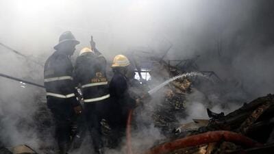After the control room was informed about the incident, fire brigade officials arrived at the spot with six fire tenders. (REPRESENTATIVE PHOTO)