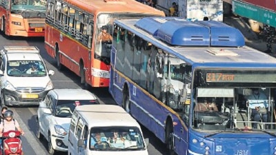 Traffic congestion on a Delhi road (Image used only for representation)