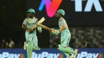 Evin Lewis (L) and Ayush Badoni during IPL 2022 match against CSK. (IPL) Evin Lewis (L) and Ayush Badoni during IPL 2022 match against CSK. (IPL)