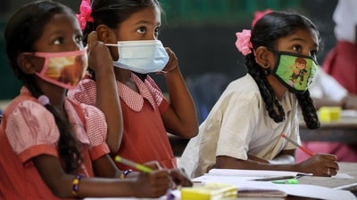 Covid-19 masks have been made optional in Delhi and Mumbai. (PTI) Covid-19 masks have been made optional in Delhi and Mumbai. (PTI)