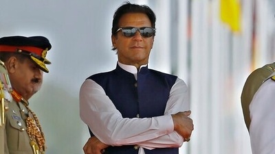 Prime Minister Imran Khan linked the letter with the no-confidence motion against him by the Opposition in the National Assembly. (AP) Prime Minister Imran Khan linked the letter with the no-confidence motion against him by the Opposition in the National Assembly. (AP)