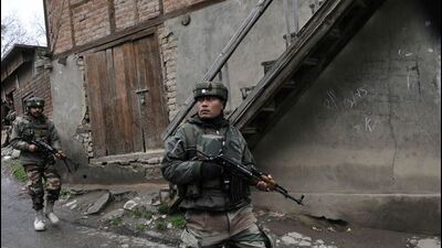 The LeT terrorist fired at the security forces, which led to the encounter, police said. (Representative image) The LeT terrorist fired at the security forces, which led to the encounter, police said. (Representative image)