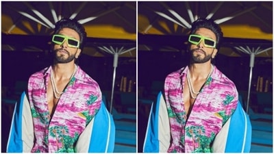 “Daddy energy,” wrote Ranveer in his caption. (Instagram/@ranveersingh)