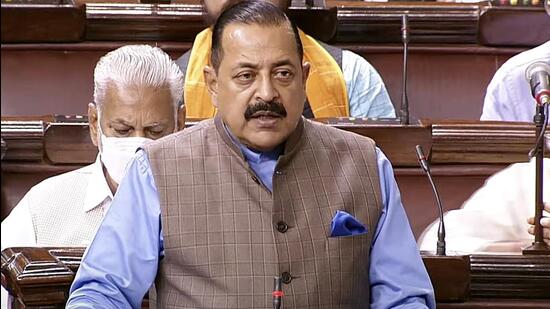 Minister of condition for science    And the technology Jitendra Singh in Parliament.  (Ani's photo)
