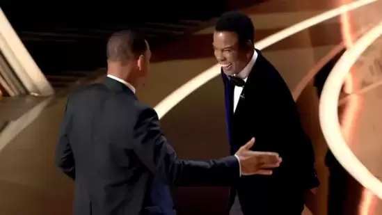 Will Smith and Chris Rock during Oscars 2022.