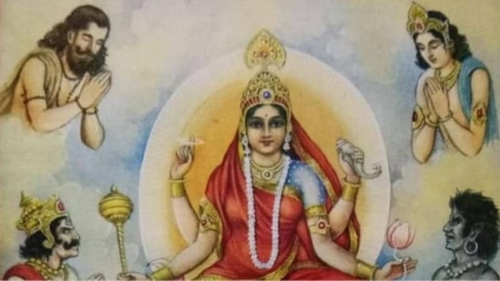 దుర్గామాత తొమ్మిదవ అవతారం సిద్ధిదాత్రి దేవి. ధాత్రి అంటే 'దాత', సిద్ధి అంటే 'ధ్యానం.' ఆమె తన భక్తులకు జ్ఞానం అనుగ్రహించే సాఫల్య దేవత అని నమ్ముతారు.
