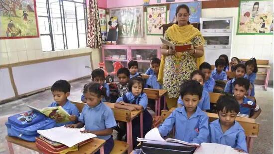 Rule 134-A provided 10% reservation in recognised private schools to meritorious students belonging to economically weaker sections (EWS) and below poverty line (BPL) families. (HT file photo)