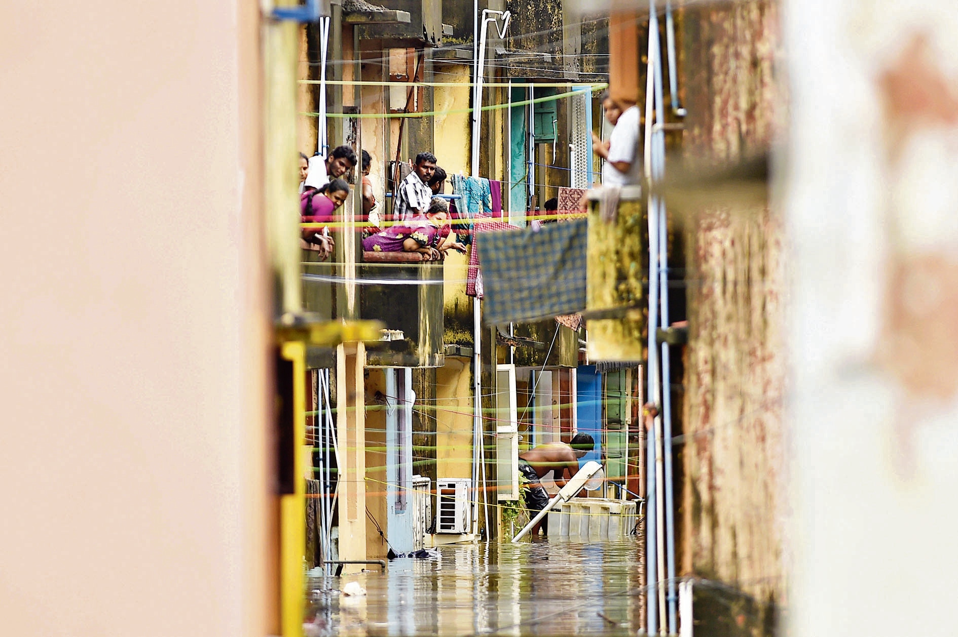Chennai’s 2015 deluge was followed by three years of deficient rain and an intense dry spell in 2019. The city’s only marshland, a sponge in times of flood, has shrunk by 90% in less than 50 years. A climate change plan is still being formulated. (HT Archives)