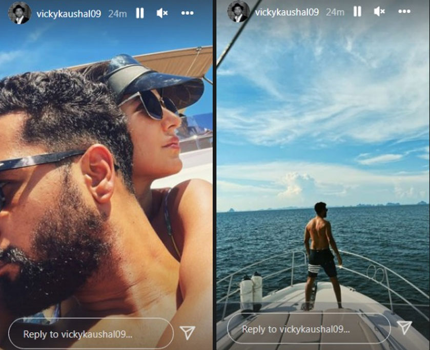 Vicky Kaushal has shared new pictures from his vacation with Katrina Kaif. Vicky Kaushal has shared new pictures from his vacation with Katrina Kaif. 