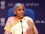 Union finance minister Nirmala Sitharaman. Union finance minister Nirmala Sitharaman.