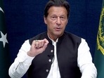 Pakistan Prime Minister Imran Khan addresses nation, in Islamabad on March 31, 2022. (ANI Photo/PTV) Pakistan Prime Minister Imran Khan addresses nation, in Islamabad on March 31, 2022. (ANI Photo/PTV)