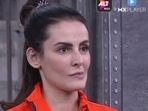 Mandana Karimi was back in the jail after walking out on jailor Karan Kundrra on Friday's episode of Lock Upp.