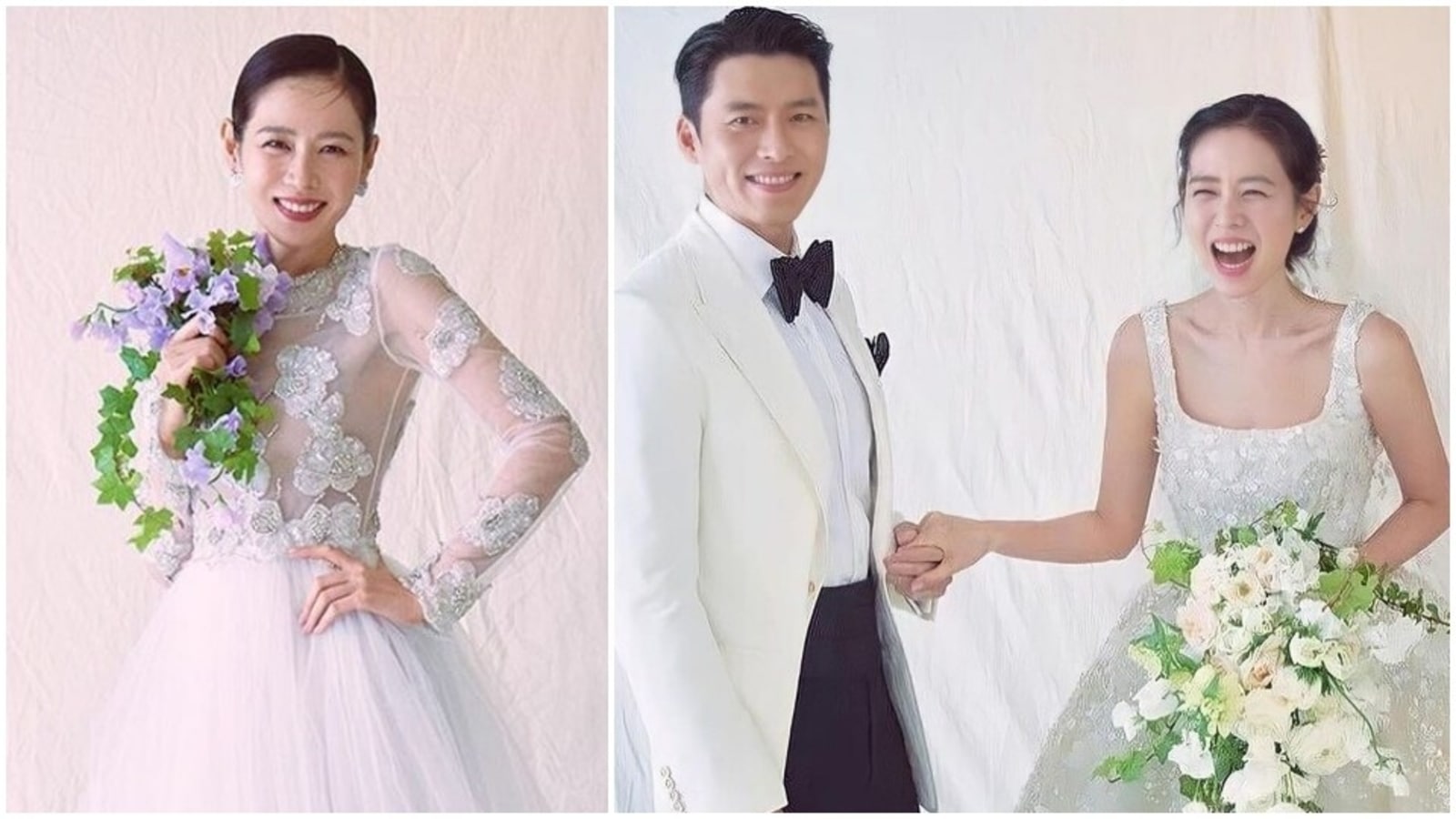 All details about Son Ye jin s 3 wedding gowns for tying the knot