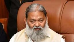 Haryana home minister Anil Vij was reacting to the resolution on Chandigarh passed by the Punjab assembly, while talking to reporters in Panchkula on Saturday. (HT file photo)