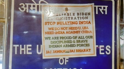 The Hindu Sena has claimed responsibility for the incident (Twitter/@Hindu SenaOrg)