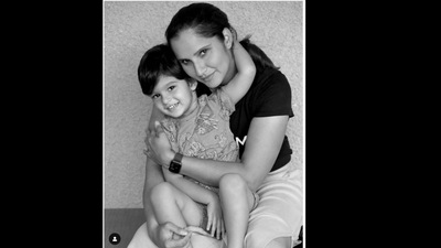 The image shows Sania Mirza with her son Izhaan that she shared on Instagram along with a sweet caption. (Instagram/@mirzasaniar) The image shows Sania Mirza with her son Izhaan that she shared on Instagram along with a sweet caption. (Instagram/@mirzasaniar)