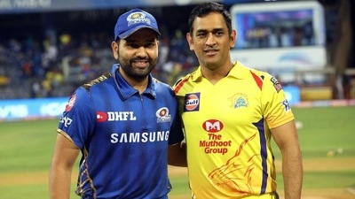 File image of MS Dhoni, Rohit Sharma (IPL) File image of MS Dhoni, Rohit Sharma (IPL)