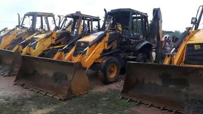 A joint team of MP police and Ratlam district administration demolished the allegedly illegally-built house and farmhouse of the alleged mastermind of the Jaipur serial blasts plot and a three-storied house and a shop belonging to another accused in the case. (Representational Image) A joint team of MP police and Ratlam district administration demolished the allegedly illegally-built house and farmhouse of the alleged mastermind of the Jaipur serial blasts plot and a three-storied house and a shop belonging to another accused in the case. (Representational Image)
